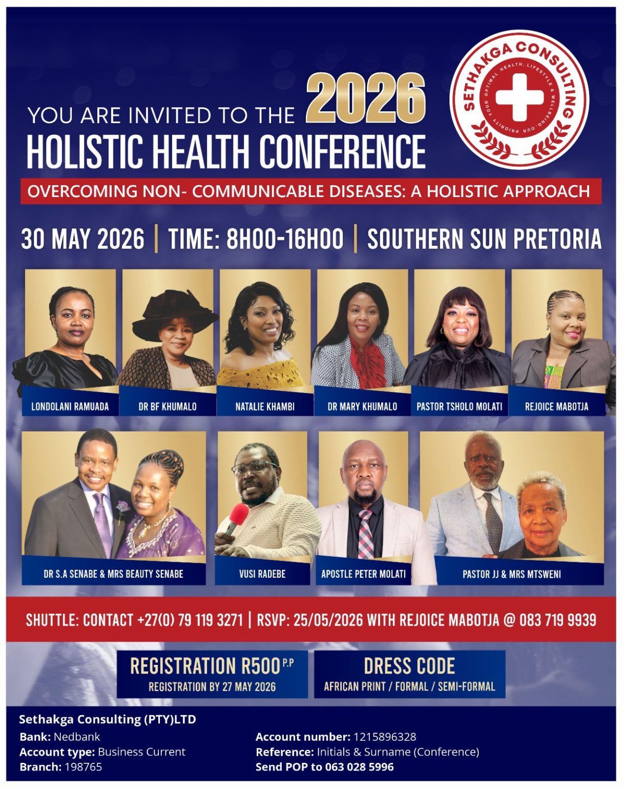 Poster for Holistic & Transformational Health Conference